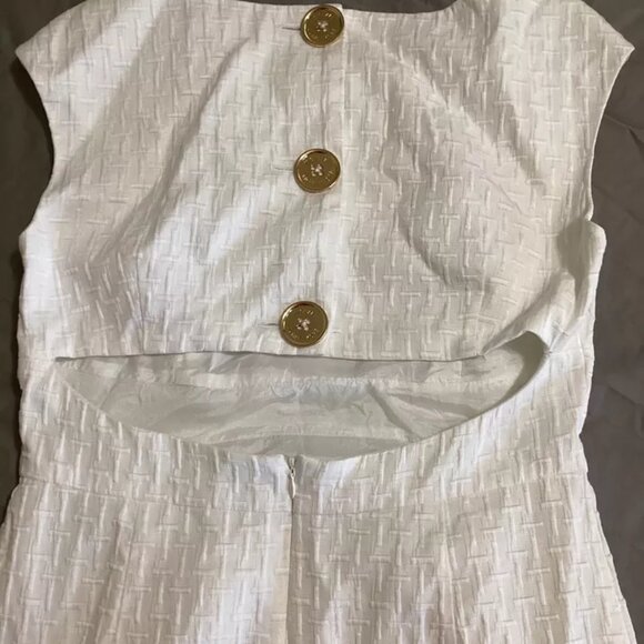Michael Michael kors dress size 10 women’s sleeveless white - Picture 8 of 12
